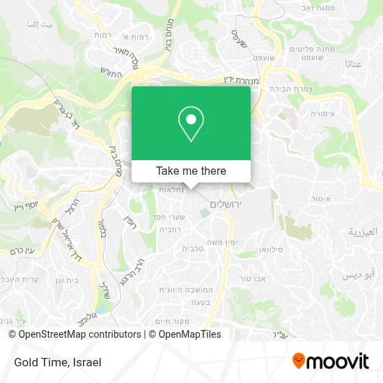 Gold Time map