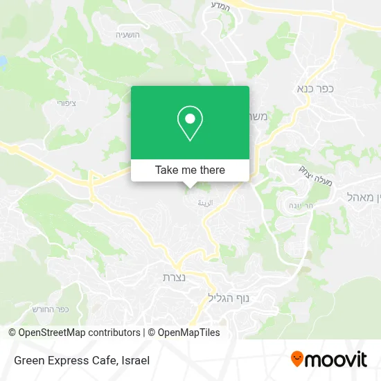 Green Express Cafe map