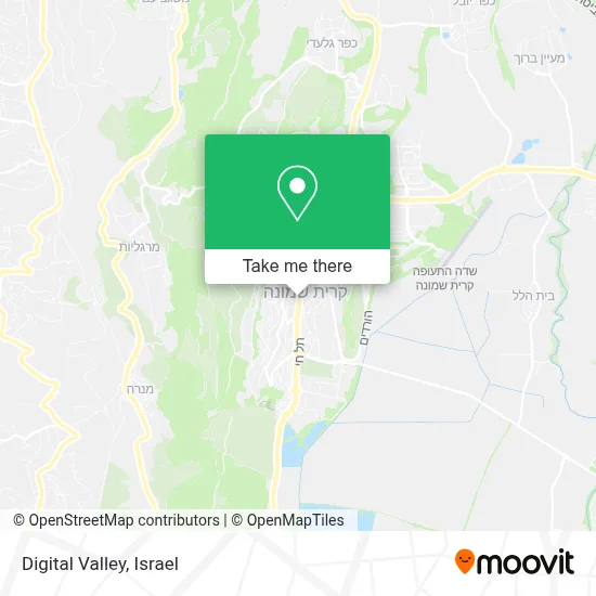 Digital Valley map