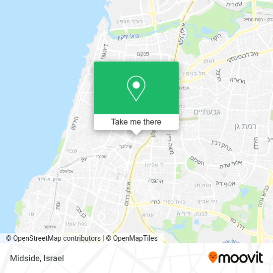 Midside map