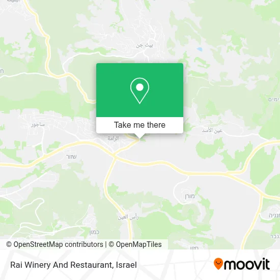Rai Winery And Restaurant map