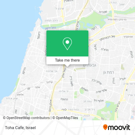 Toha Cafe map