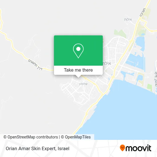 Orian Amar Skin Expert map