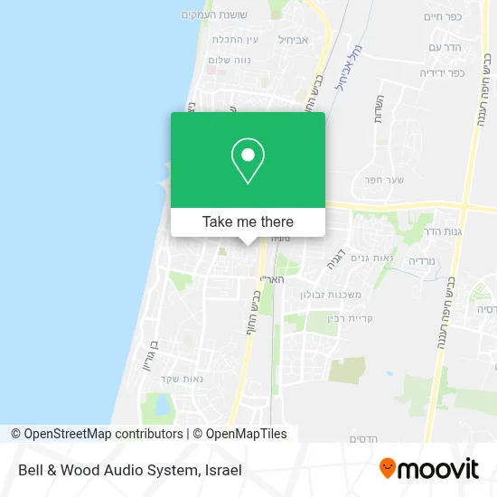 Bell & Wood Audio System map
