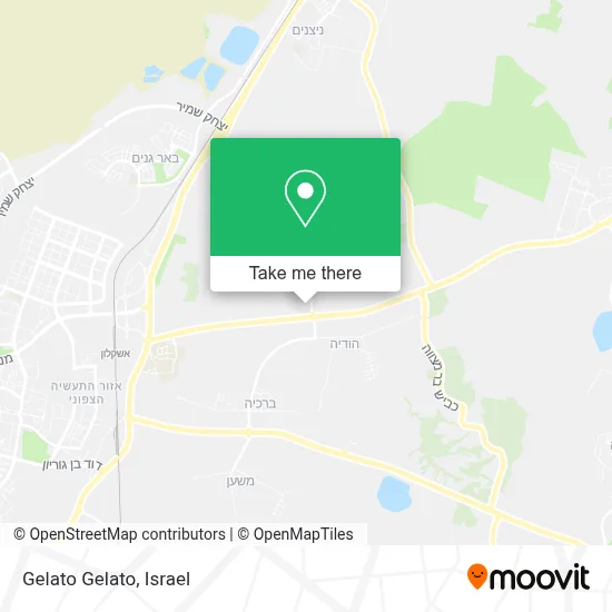 Gelato Gelato map