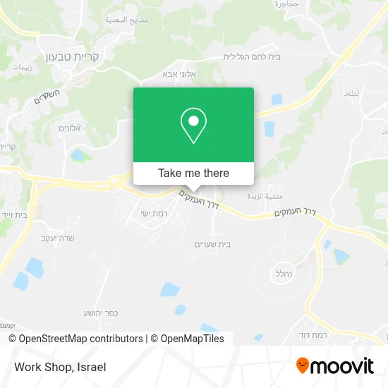 Work Shop map
