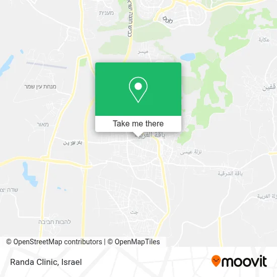 Randa Clinic map