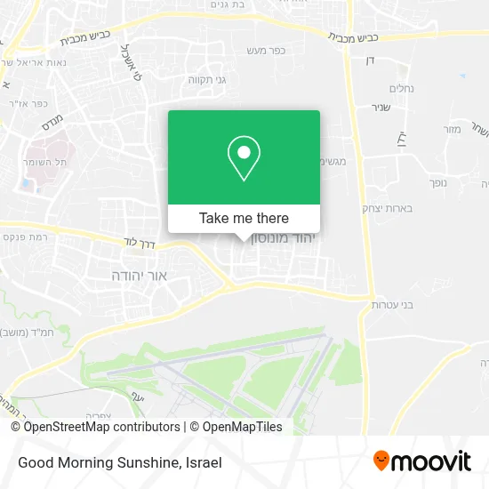 Good Morning Sunshine map