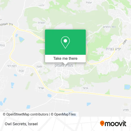 Owl Secrets map
