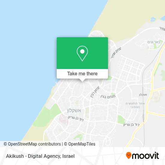 Akikush - Digital Agency map