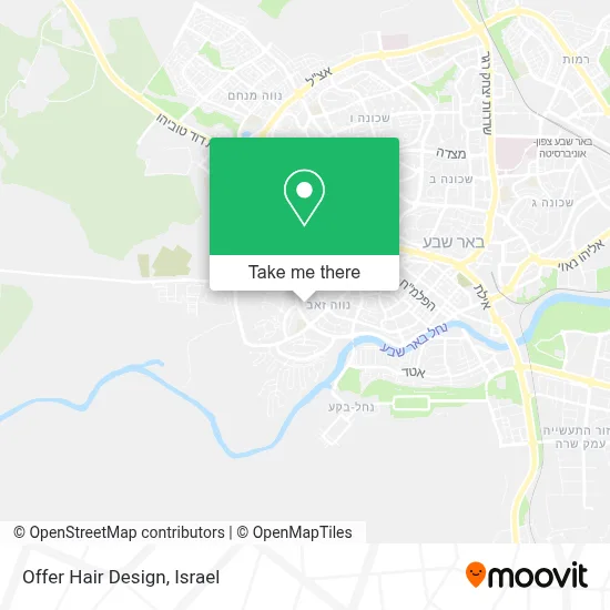 Offer Hair Design map