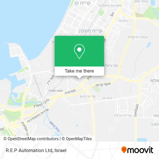R.E.P Automation Ltd map