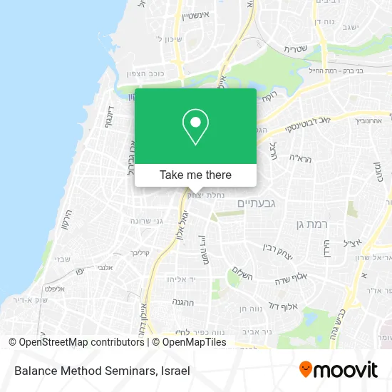 Balance Method Seminars map