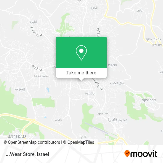 J.Wear Store map