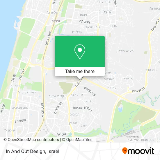 In And Out Design map