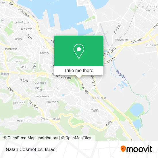 Galan Cosmetics map