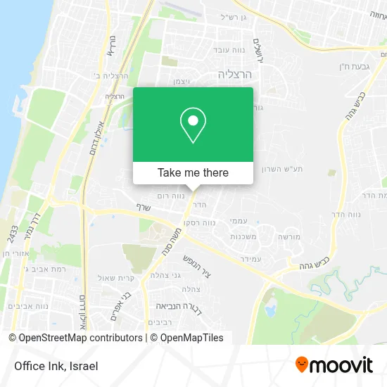 Office Ink map