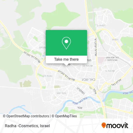 Radha -Cosmetics map