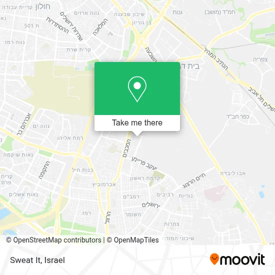Sweat It map