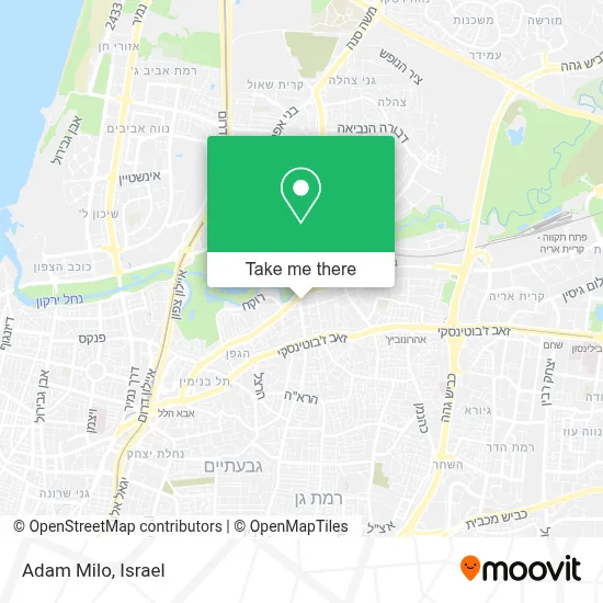 Adam Milo map