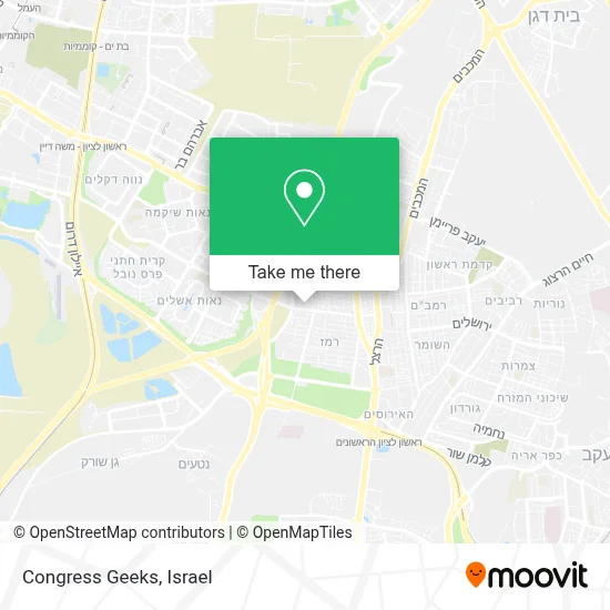 Congress Geeks map