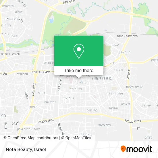 Neta Beauty map