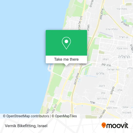 Vernik Bikefitting map