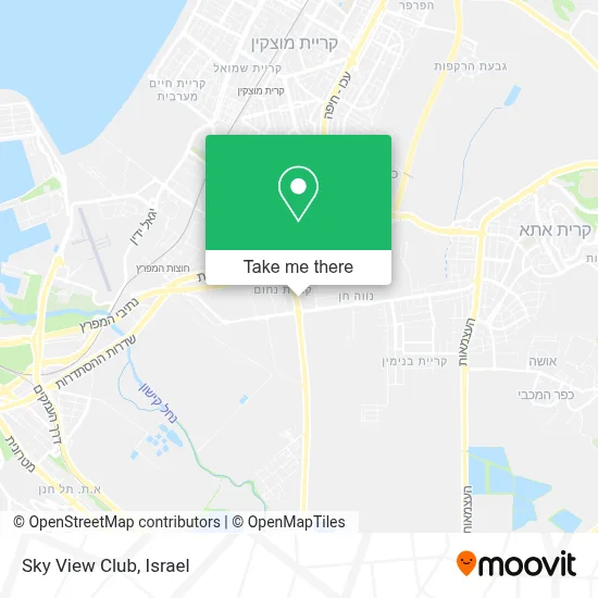 Sky View Club map