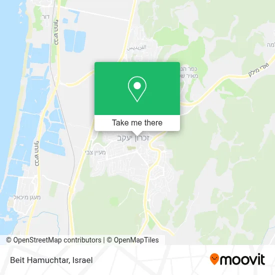 Beit Hamuchtar map