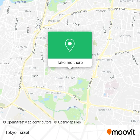 Tokyo map