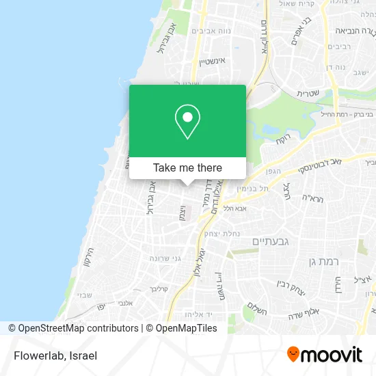 Flowerlab map