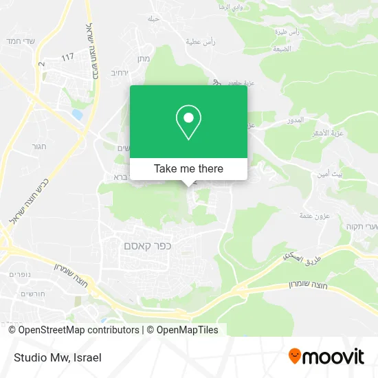 Studio Mw map