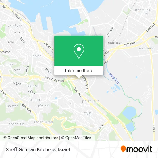 Sheff German Kitchens map