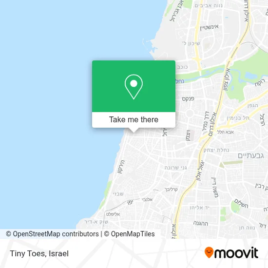 Tiny Toes map