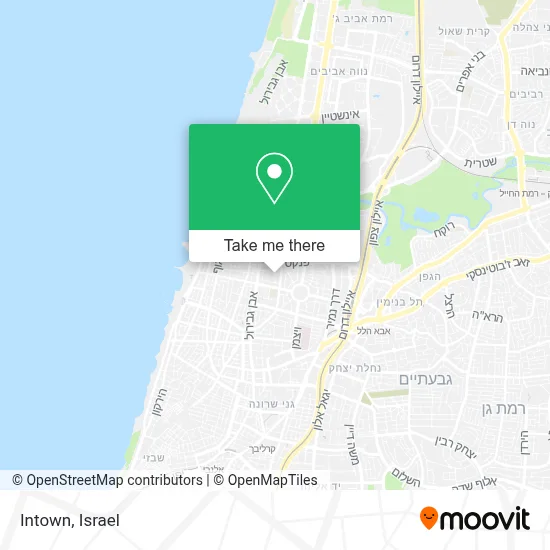 Intown map