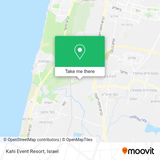Kahi Event Resort map