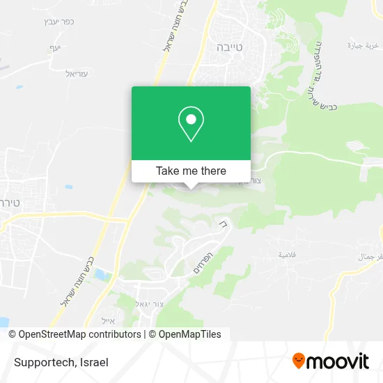 Supportech map