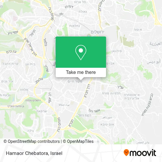 Hamaor Chebatora map