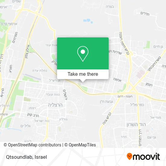 Qtsoundlab map