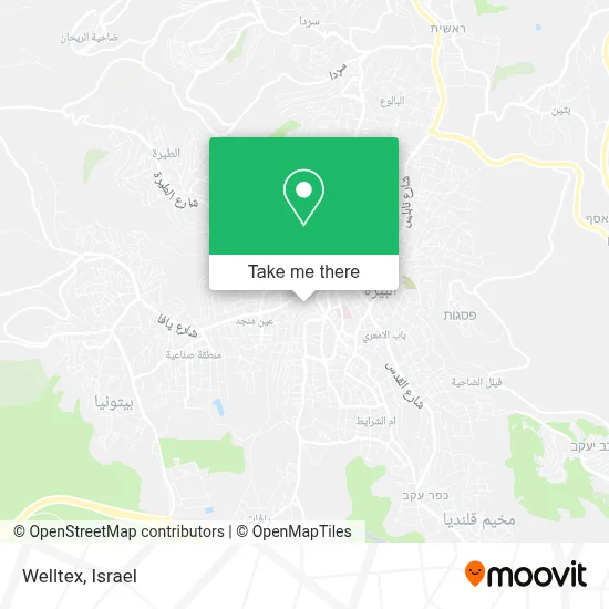 Welltex map