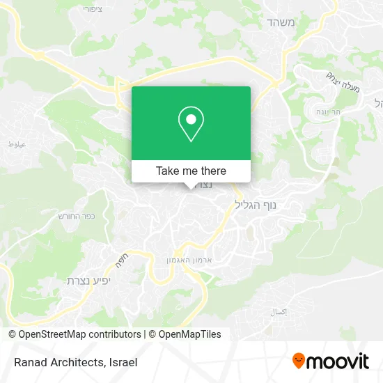 Ranad Architects map