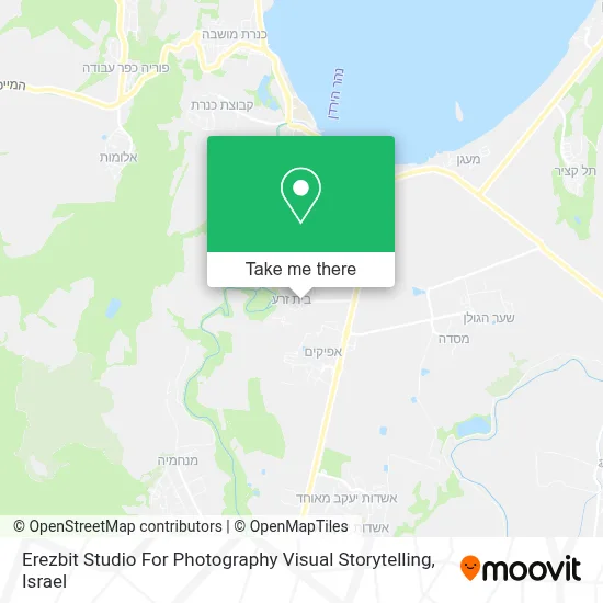 Erezbit Studio For Photography Visual Storytelling map
