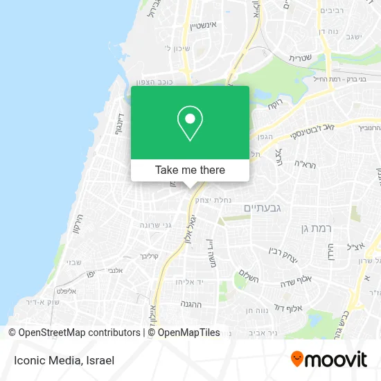 Iconic Media map