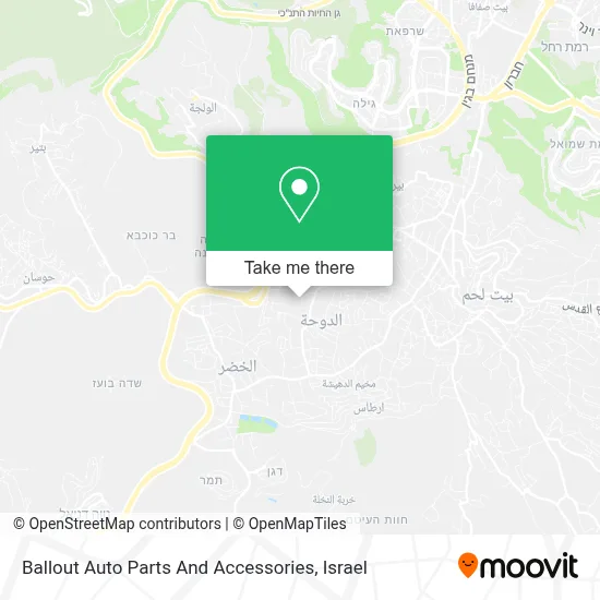 Ballout Auto Parts And Accessories map