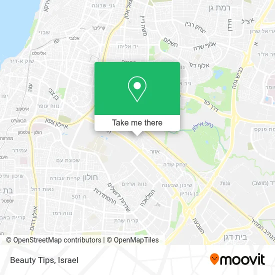 Beauty Tips map