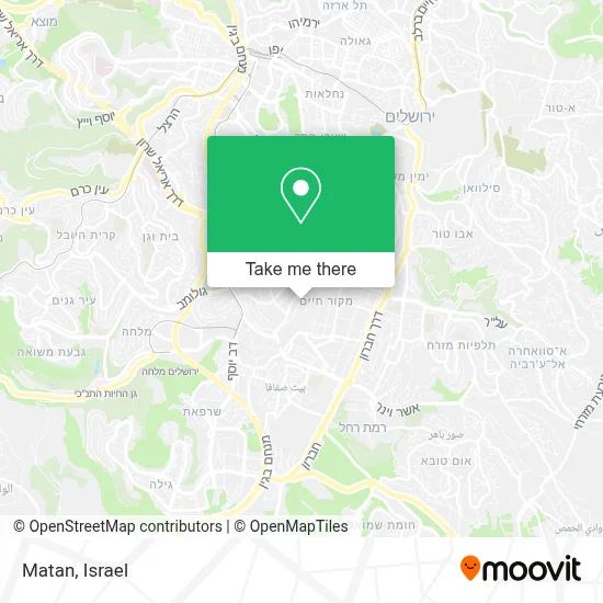 Matan map