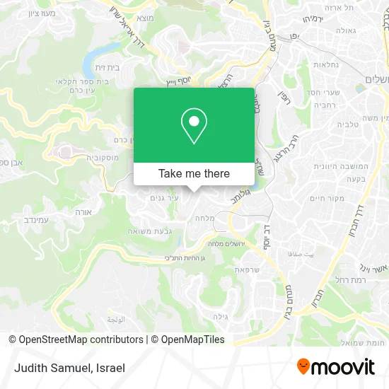 Judith Samuel map