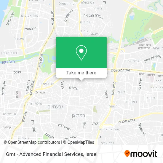 Gmt - Advanced Financial Services map