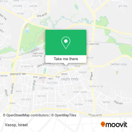 Vassp map