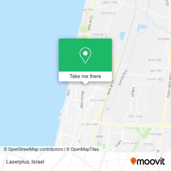 Laserplus map